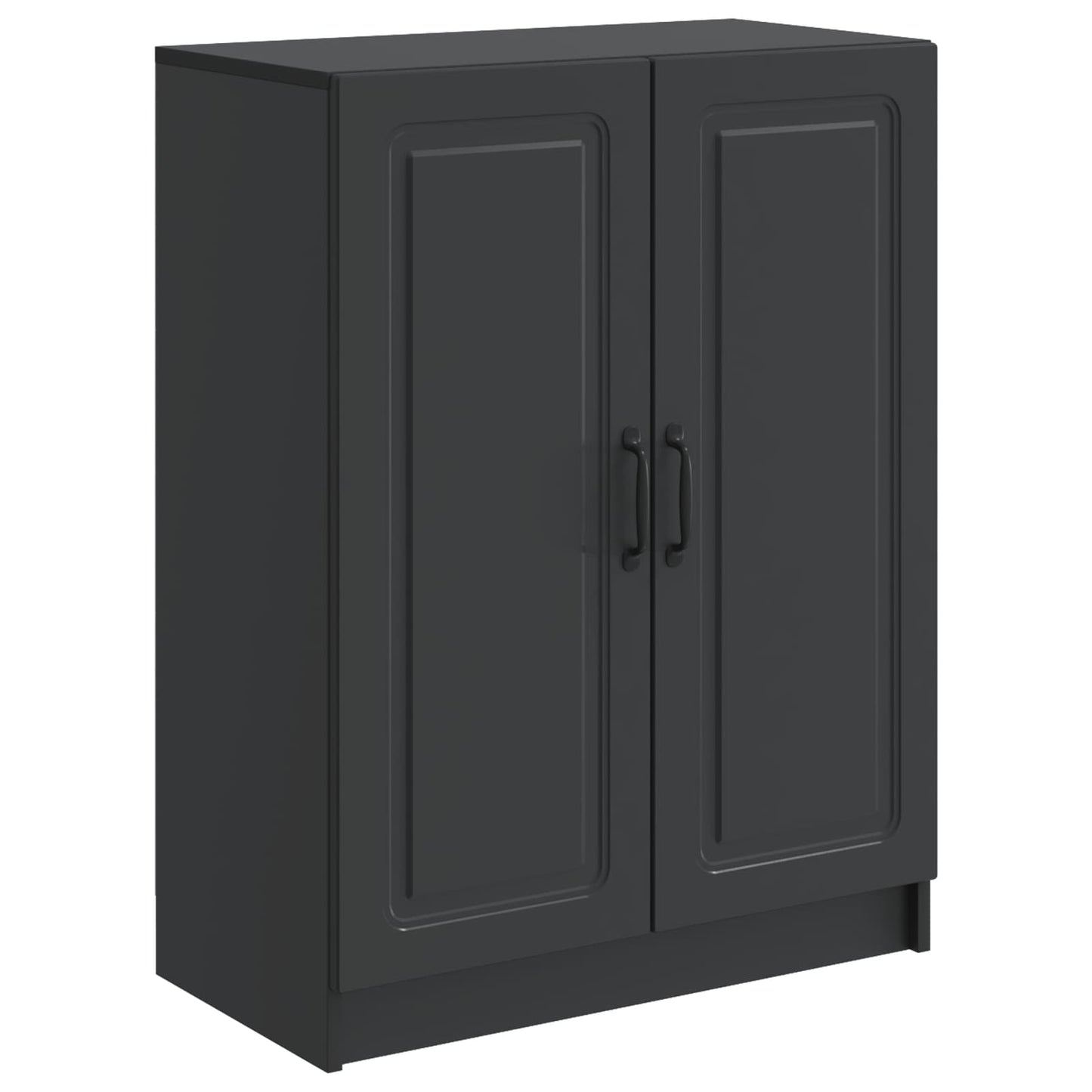 Serviesskap Svart 66 x 34,5 x 87 cm Konstruert tre