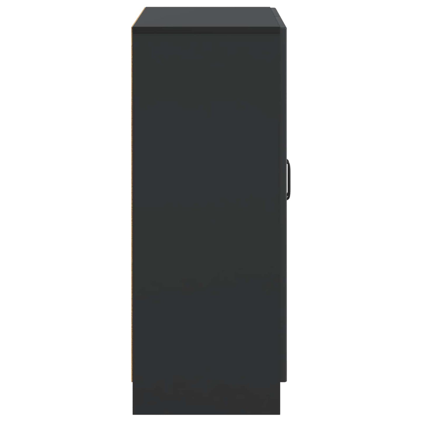 Serviesskap Svart 66 x 34,5 x 87 cm Konstruert tre