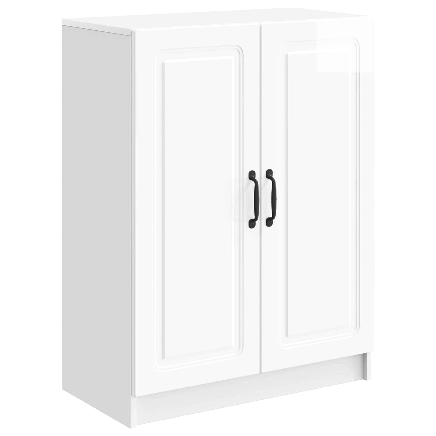 Serviesskap Høgglans hvit 66 x 34,5 x 87 cm Konstruert tre