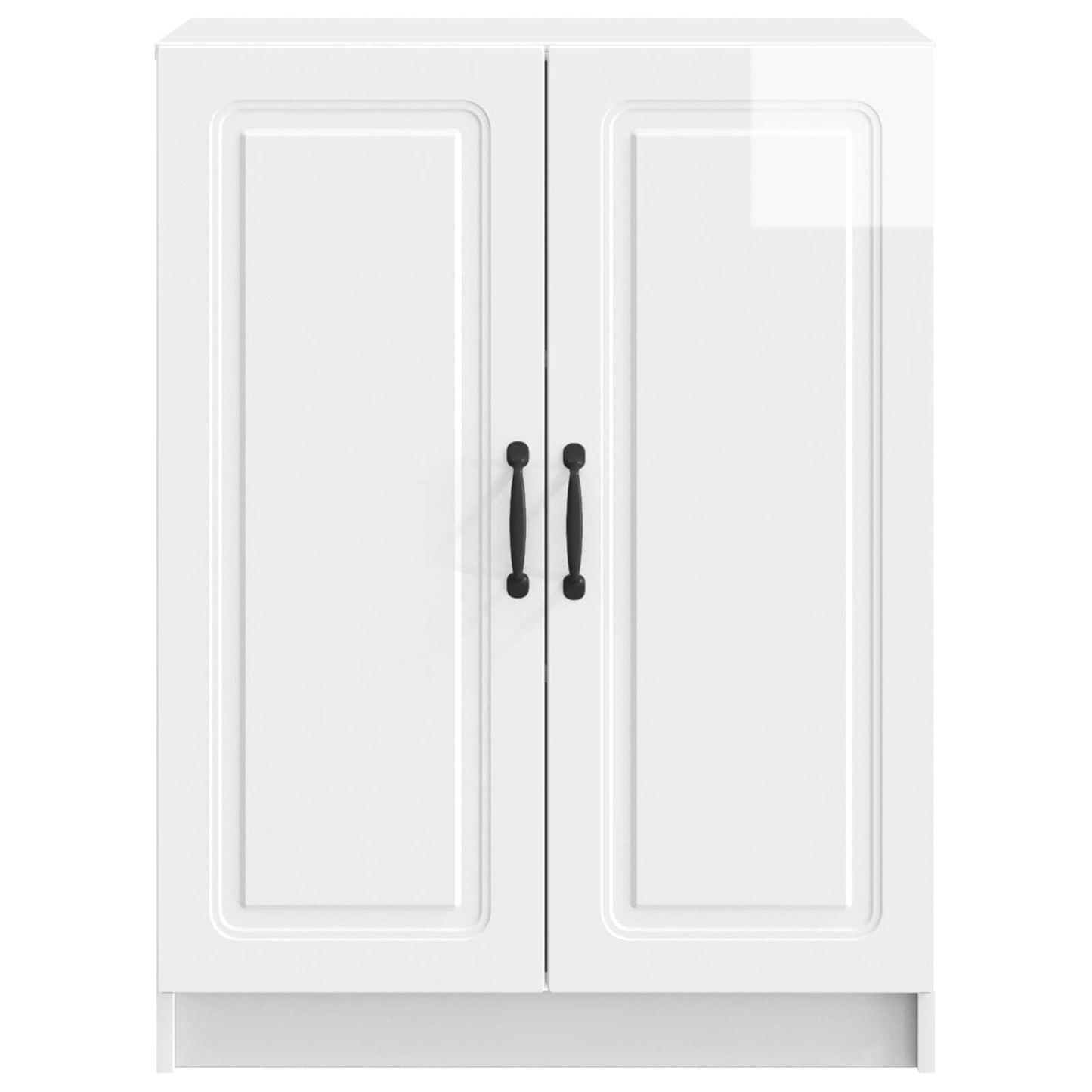 Serviesskap Høgglans hvit 66 x 34,5 x 87 cm Konstruert tre