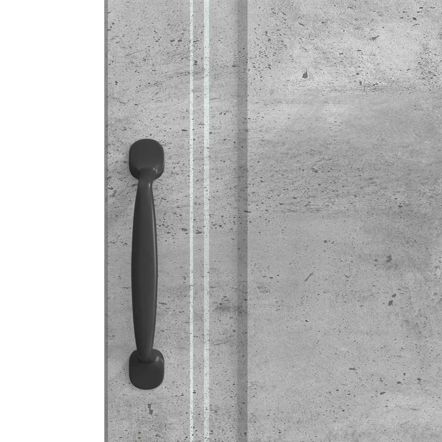 Serviesskap Betonggrå 33 x 34,5 x 87 cm Konstruert tre