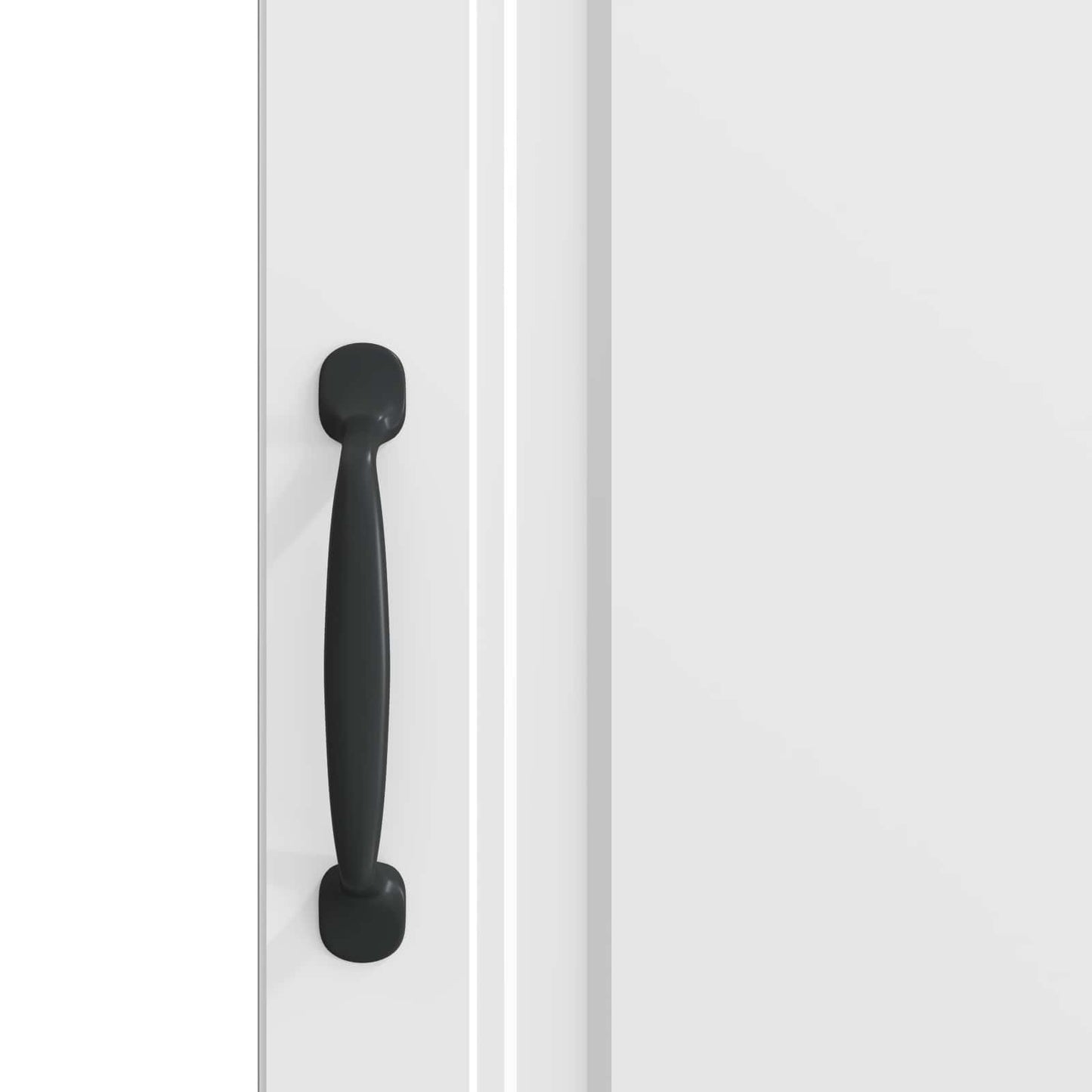 Serviesskap Høgglans hvit 33 x 34,5 x 87 cm Konstruert tre