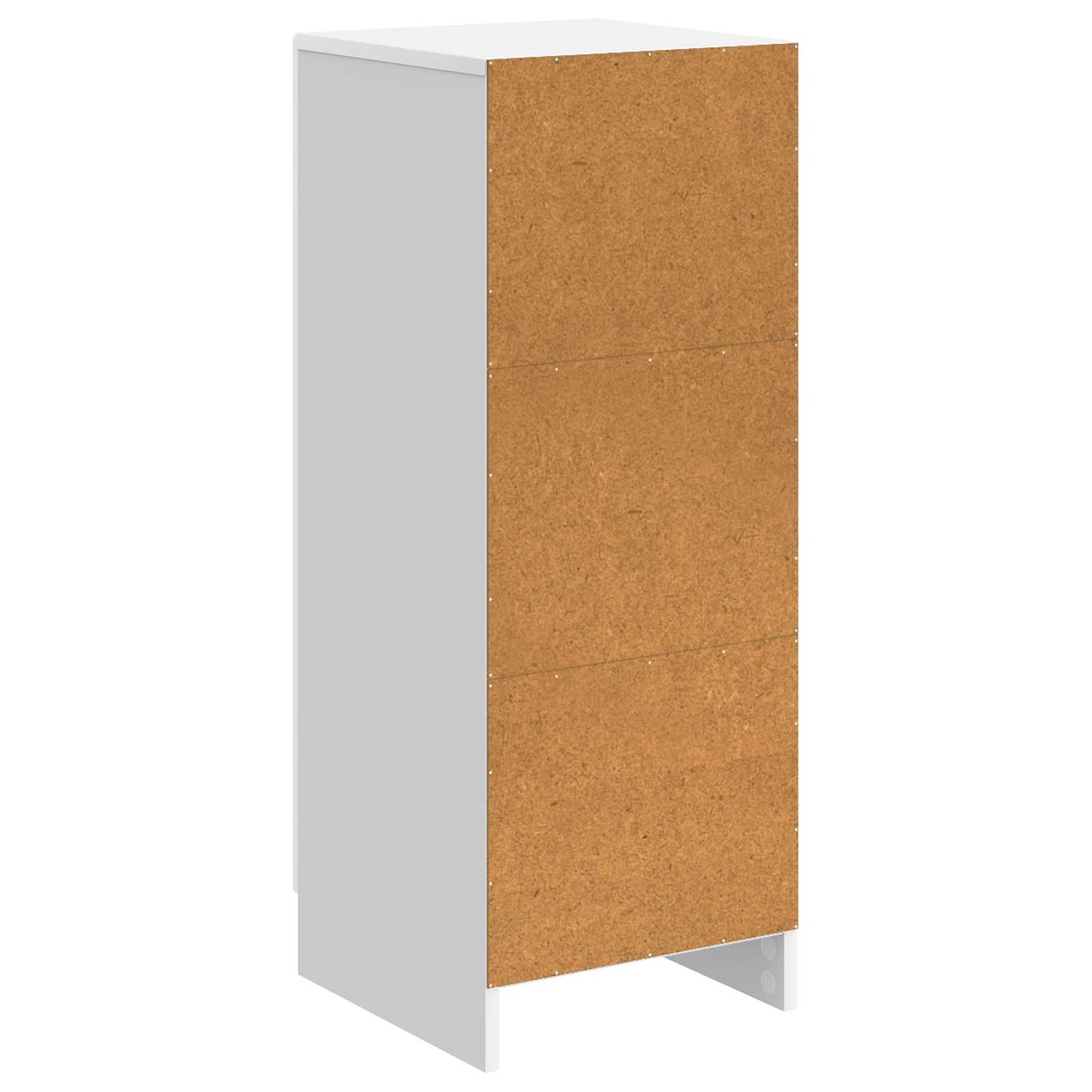 Serviesskap Høgglans hvit 33 x 34,5 x 87 cm Konstruert tre