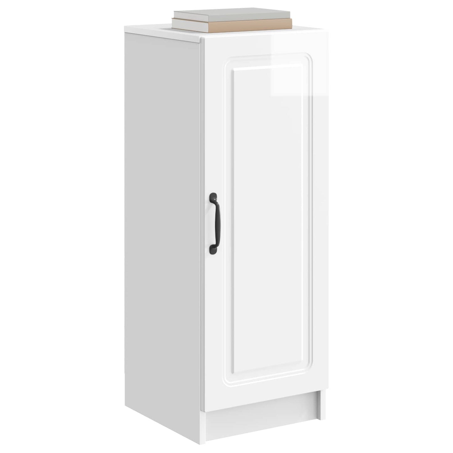 Serviesskap Høgglans hvit 33 x 34,5 x 87 cm Konstruert tre