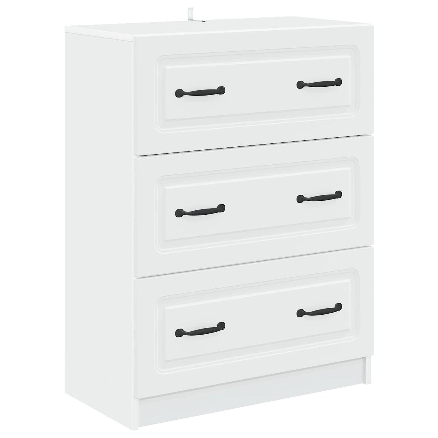 Skuffeskap Hvit 66 x 34,5 x 87 cm Konstruert tre