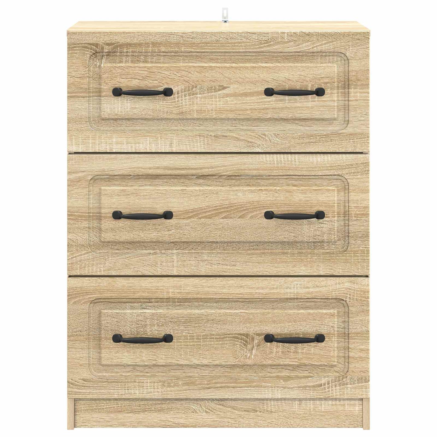 Skuffeskap Sonoma eik 66 x 34,5 x 87 cm Konstruert tre