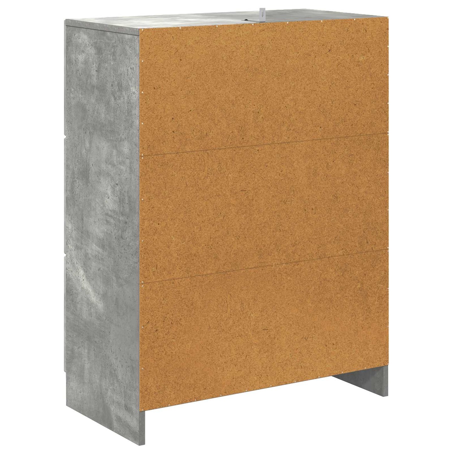 Skuffeskap Betonggrå 66 x 34,5 x 87 cm Konstruert tre
