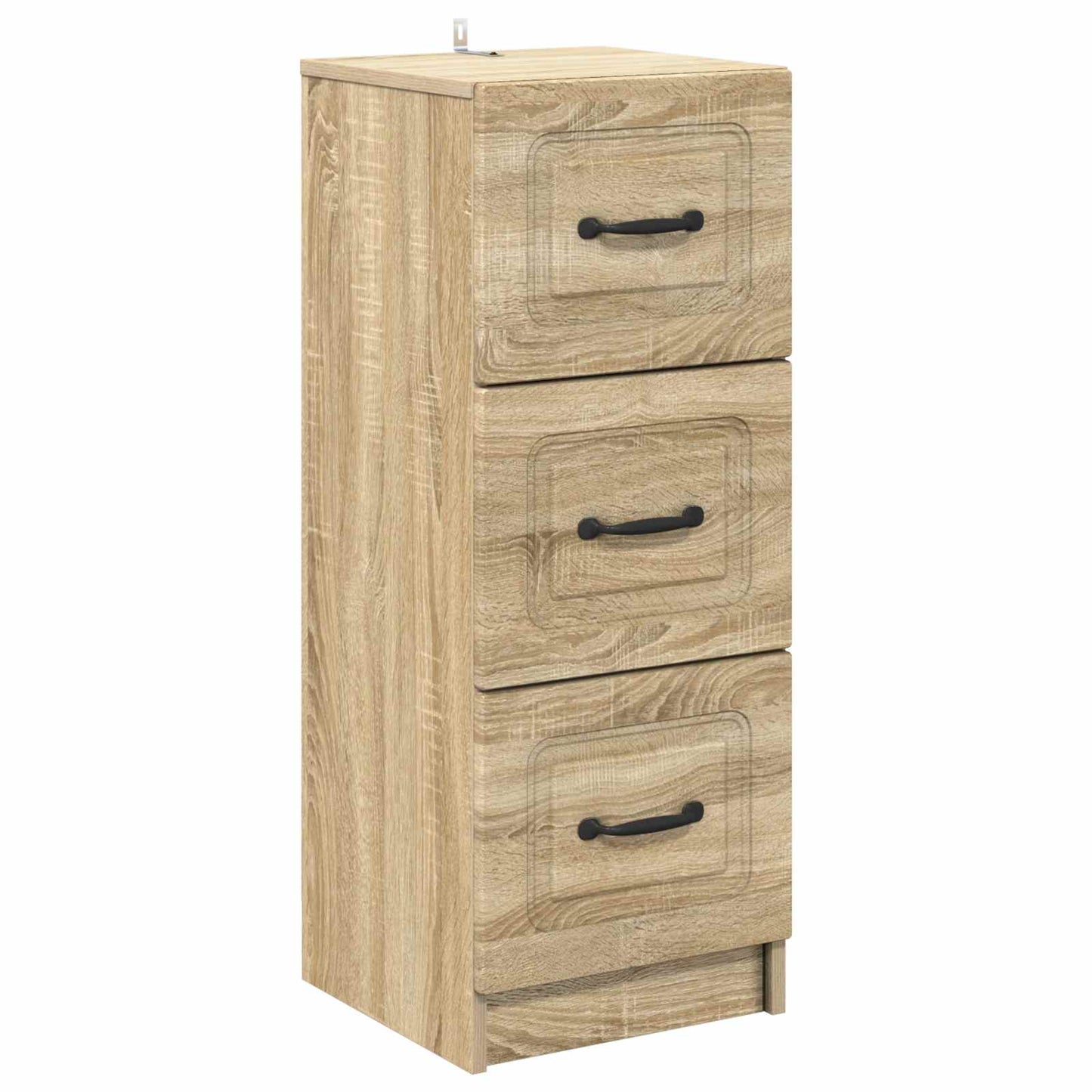 Skuffeskap Sonoma eik 33 x 34,5 x 87 cm Konstruert tre