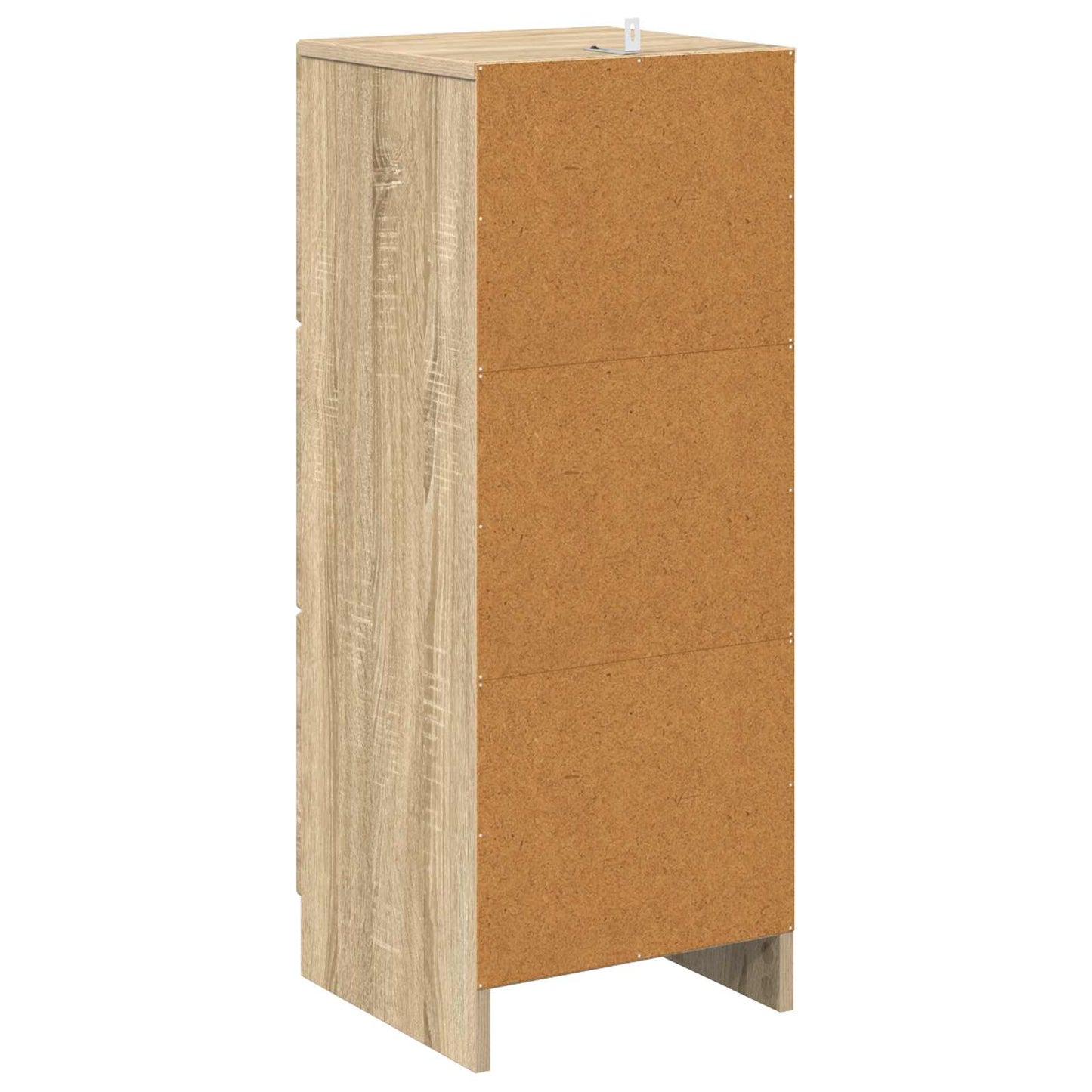 Skuffeskap Sonoma eik 33 x 34,5 x 87 cm Konstruert tre