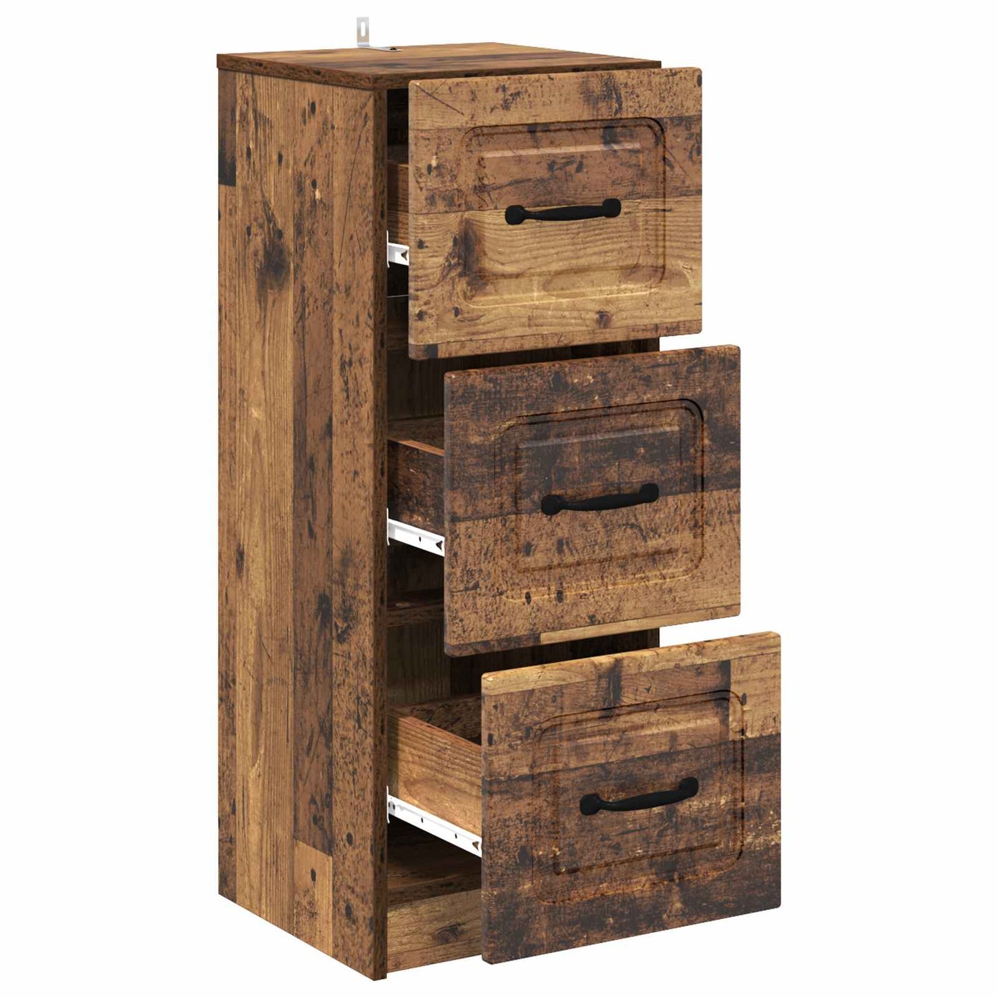 Skuffeskap Gammelt tre 33 x 34,5 x 87 cm Konstruert tre