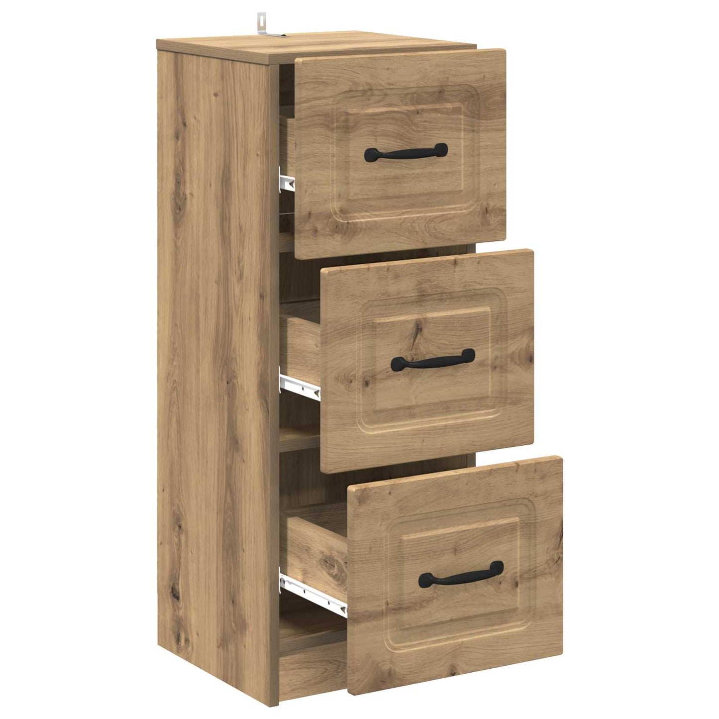 Skuffeskap 33 x 34,5 x 87 cm Konstruert tre Artisan eik