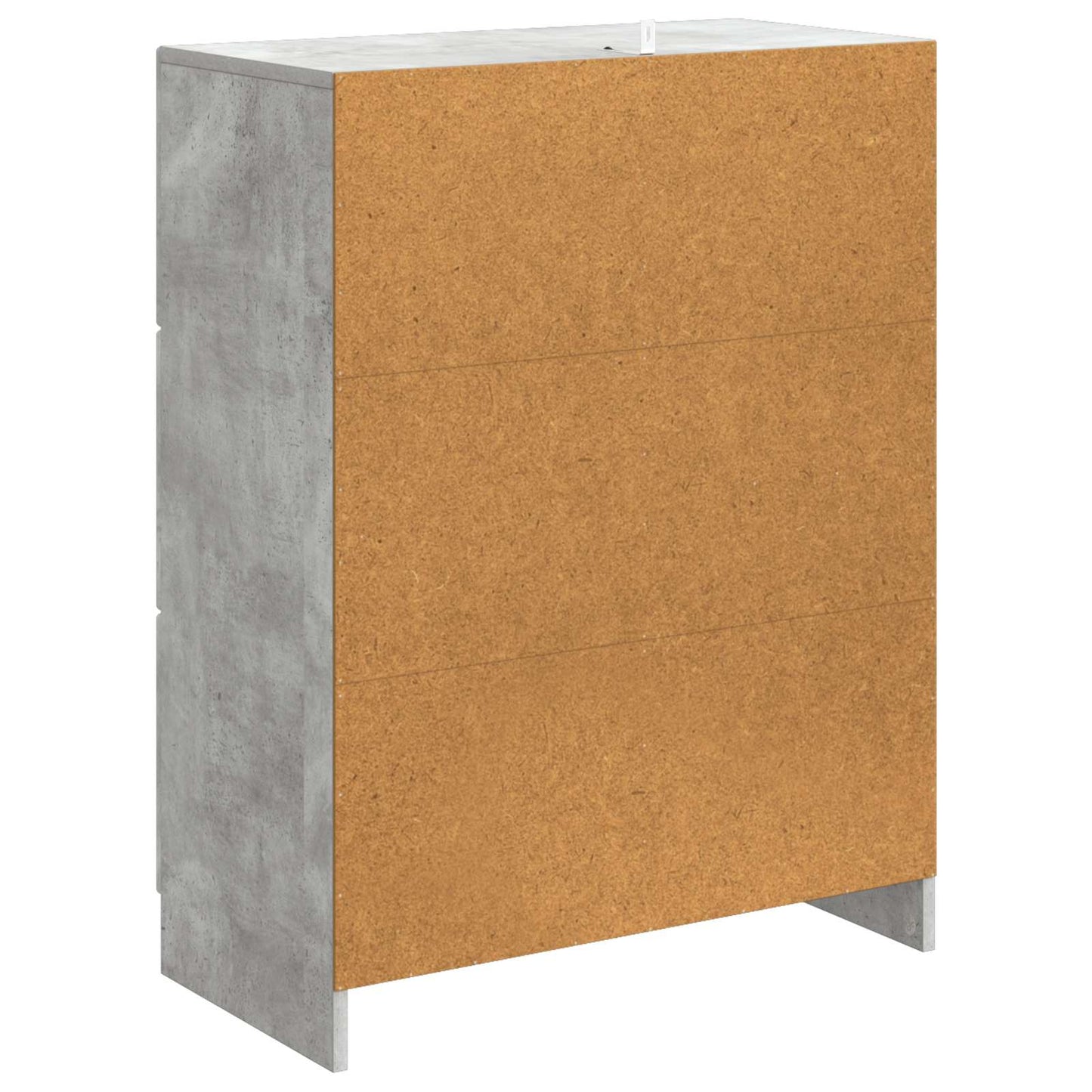 Serviesskap Betonggrå 66 x 34,5 x 87 cm Konstruert tre