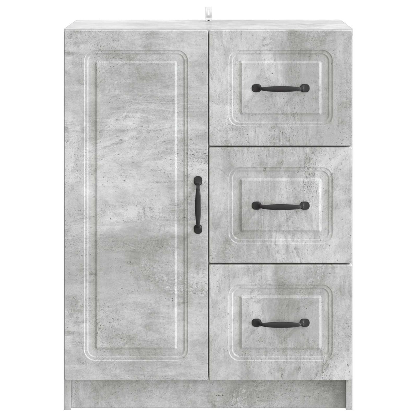 Serviesskap Betonggrå 66 x 34,5 x 87 cm Konstruert tre
