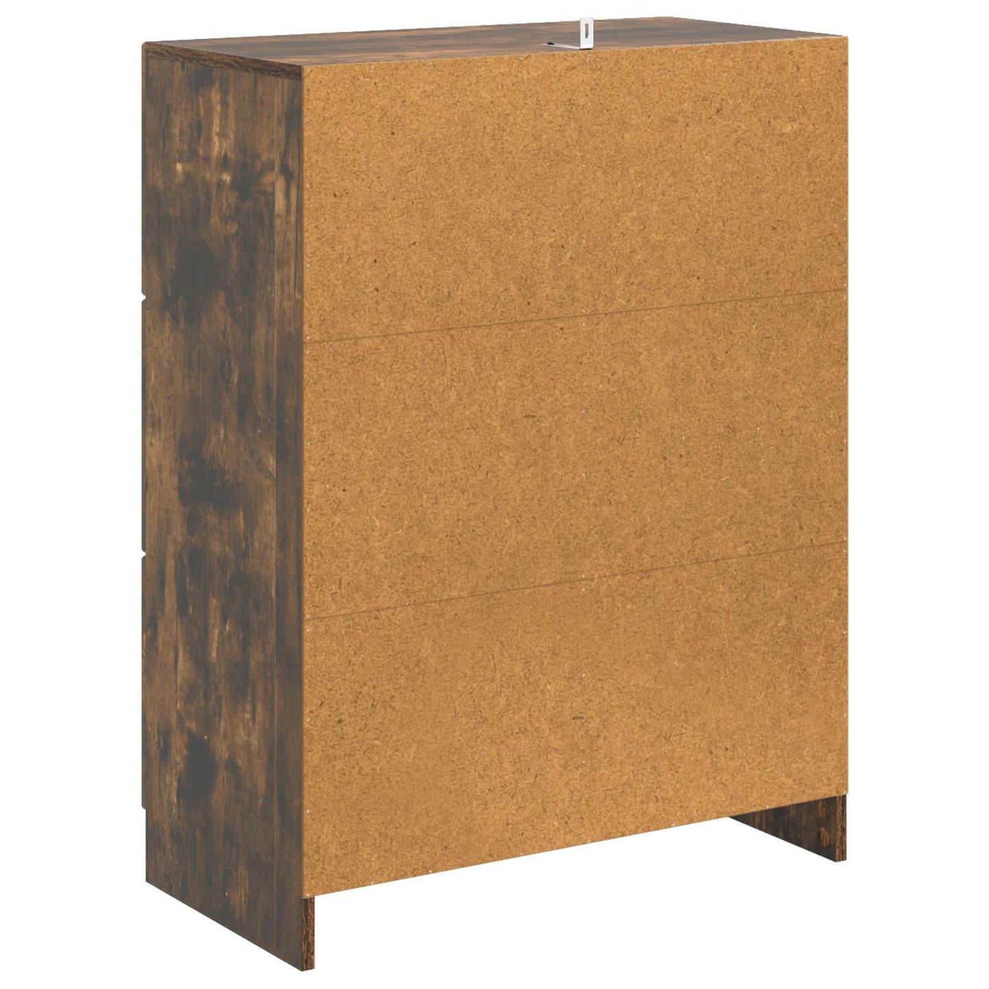 Serviesskap med skuff Røkt Eik 66 x 34,5 x 87 cm Konstruert tre