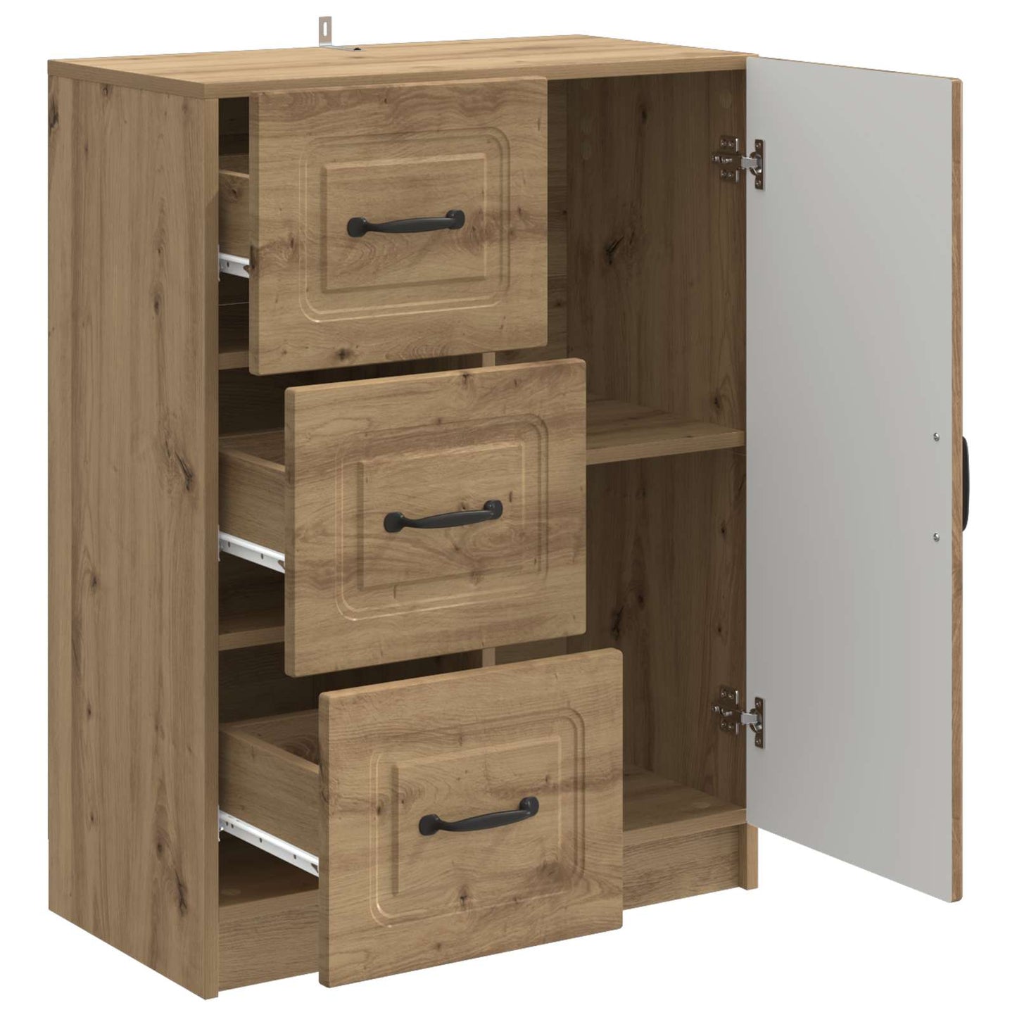 Serviesskap Artisan eik 66 x 34,5 x 87 cm Konstruert tre