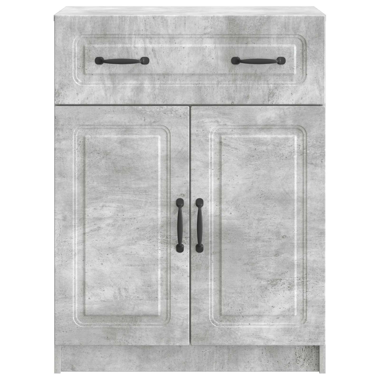 Serviesskap Betonggrå 66 x 34,5 x 87 cm Konstruert tre
