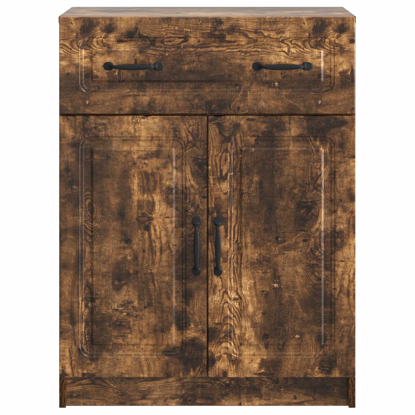 Serviesskap med skuff Røkt Eik 66 x 34,5 x 87 cm Konstruert tre