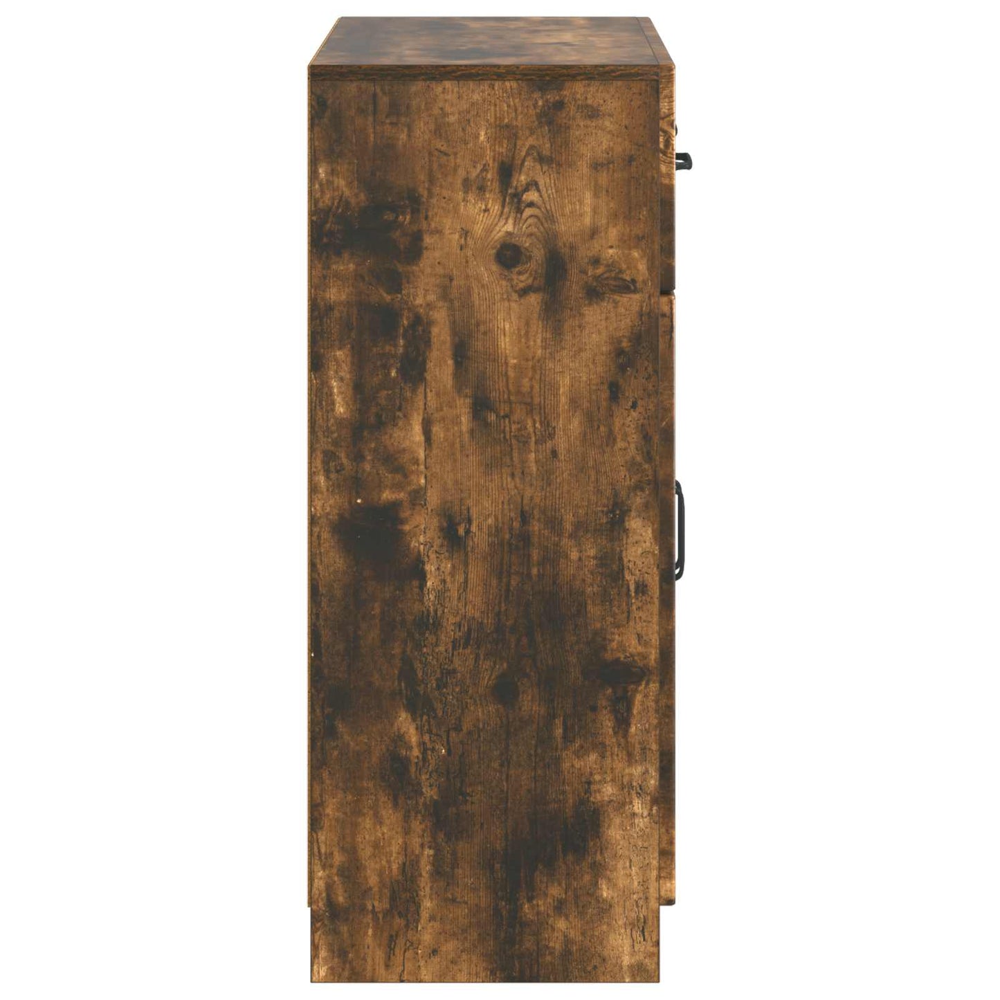 Serviesskap med skuff Røkt Eik 66 x 34,5 x 87 cm Konstruert tre