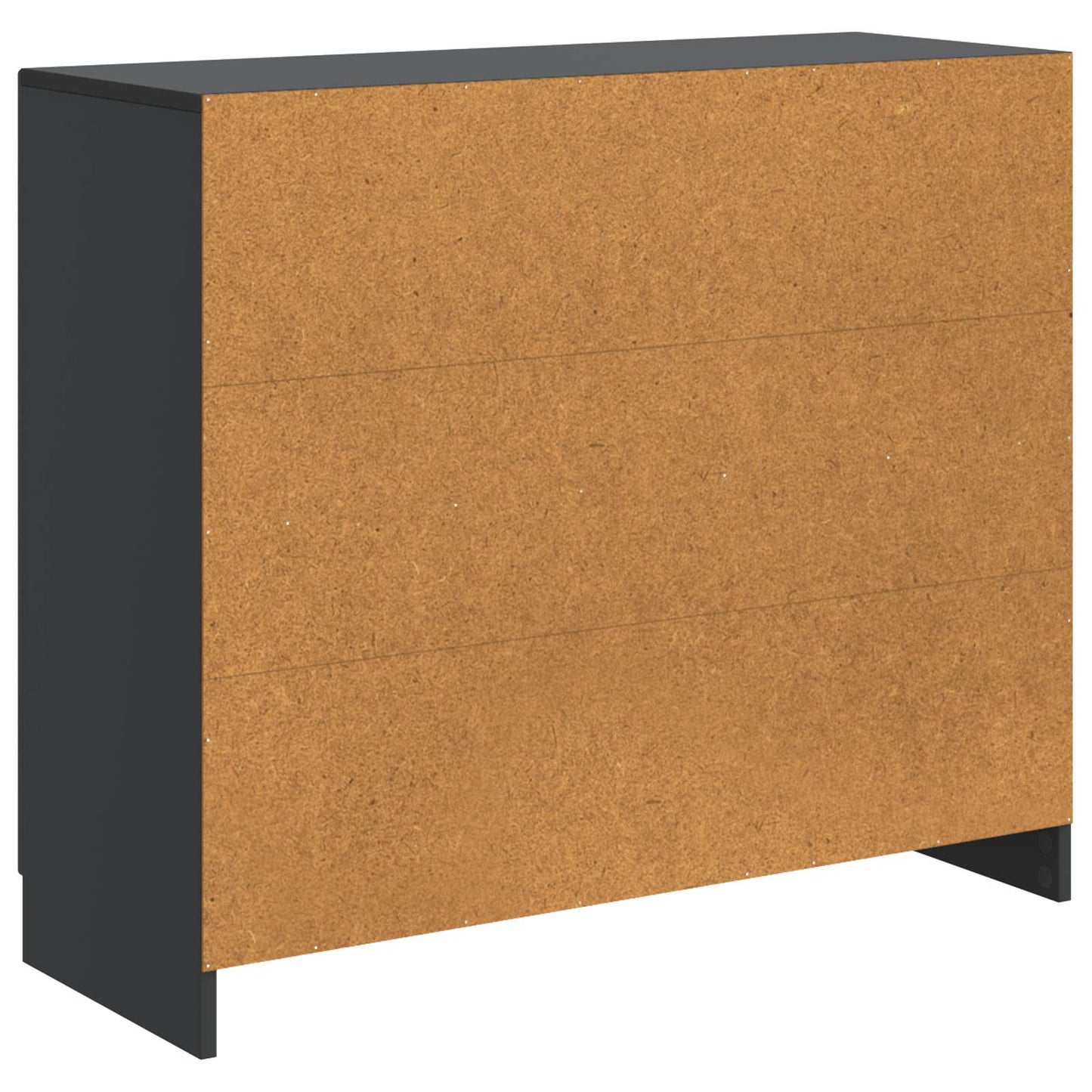 Serviesskap Svart 89 x 34,5 x 77 cm Konstruert tre