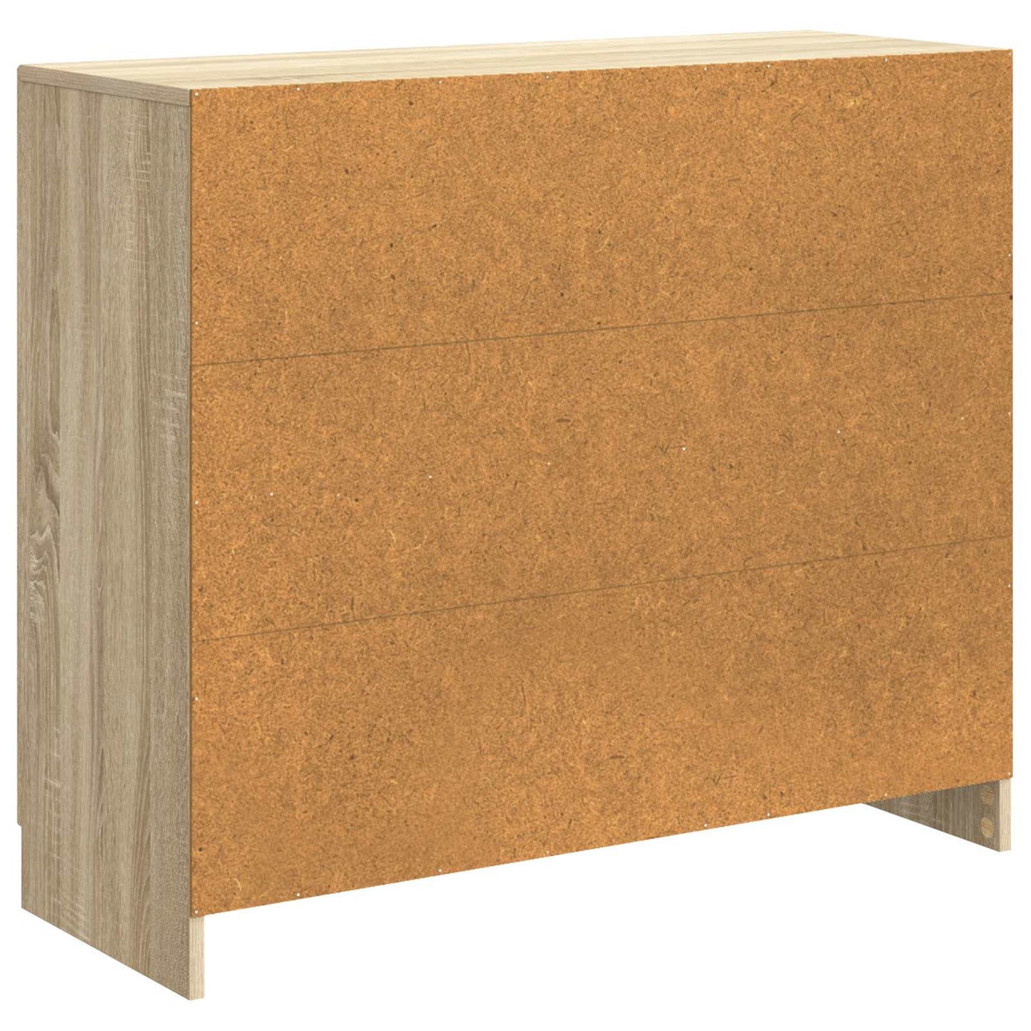 Serviesskap Sonoma eik 89 x 34,5 x 77 cm Konstruert tre