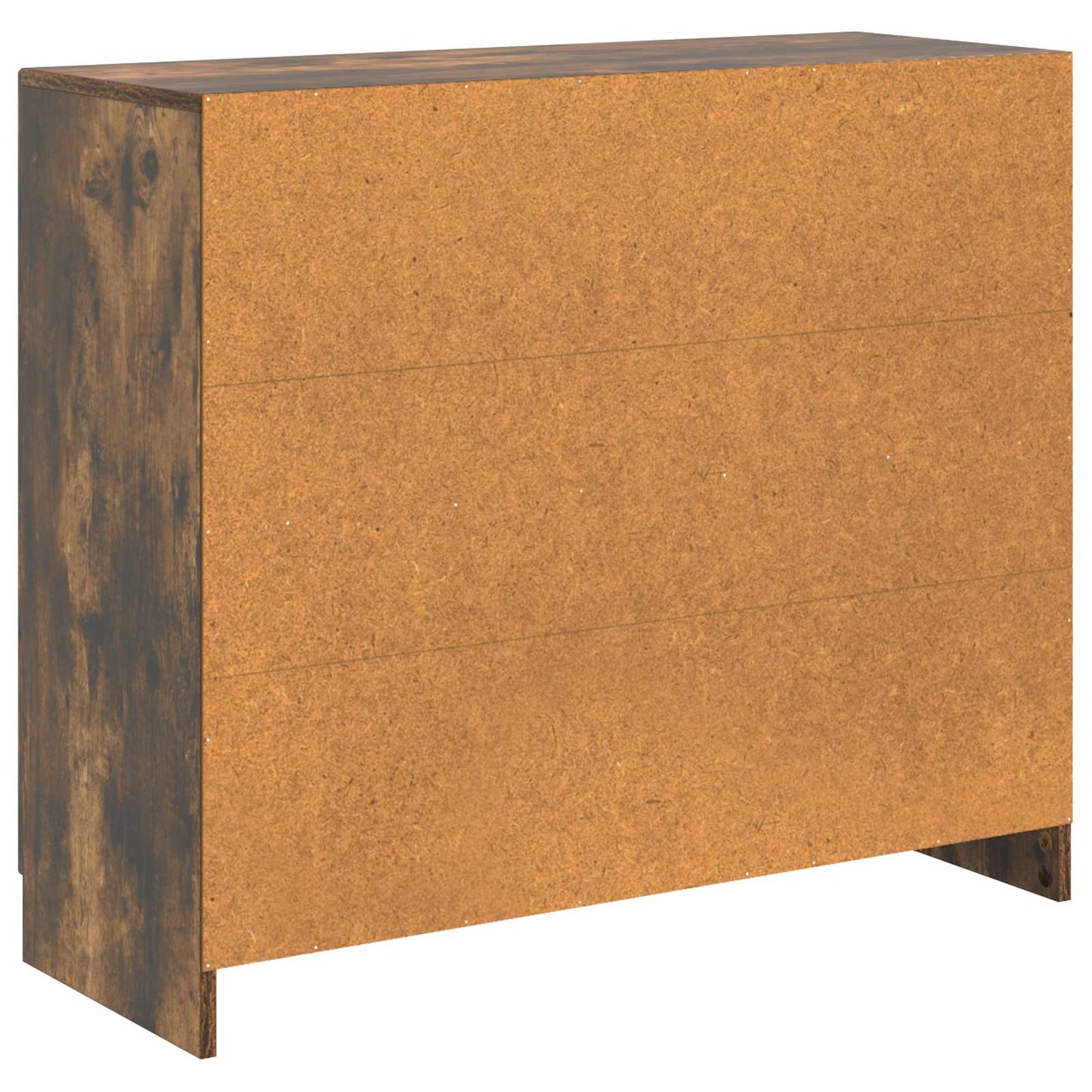 Serviesskap Røkt Eik 89 x 34,5 x 77 cm Konstruert tre