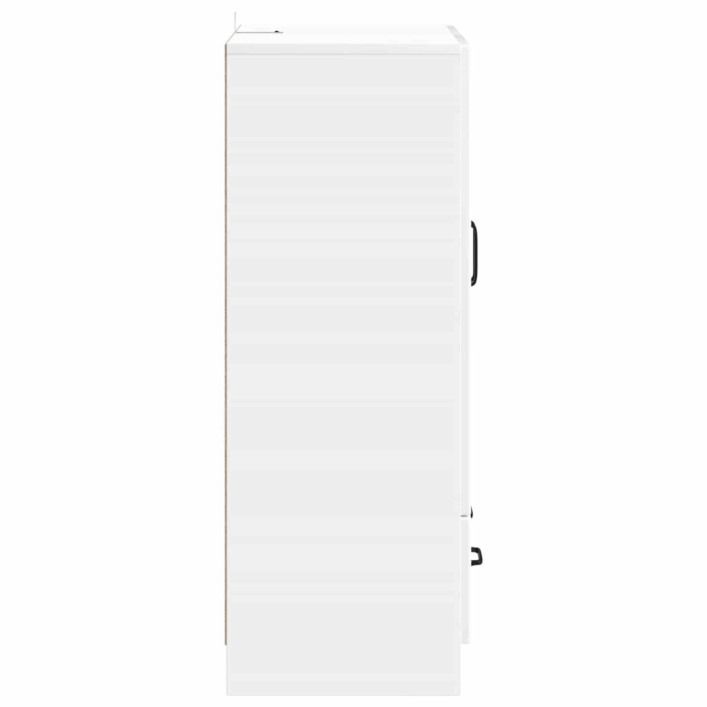 Serviesskap Høgglans hvit 66 x 34,5 x 92 cm Konstruert tre