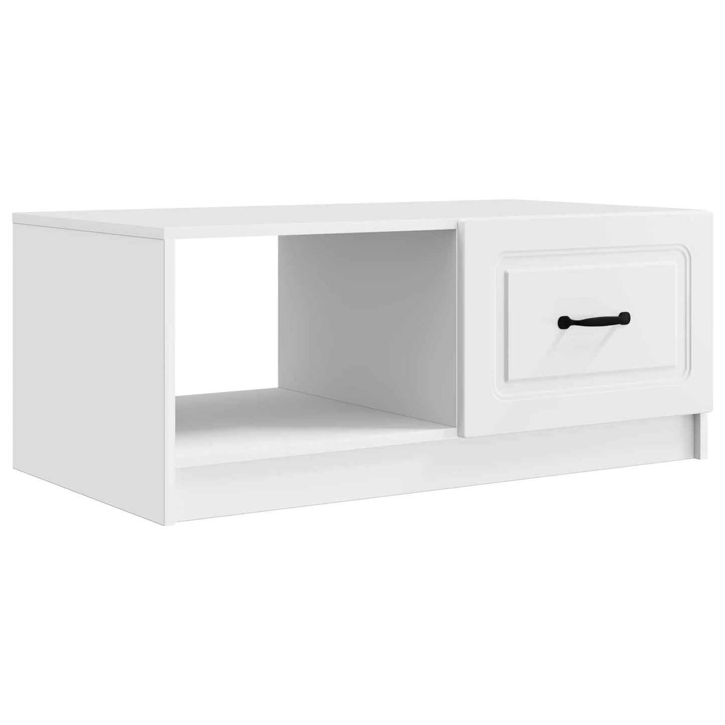 Kaffebord Hvit 90 x 50 x 37 cm Konstruert tre