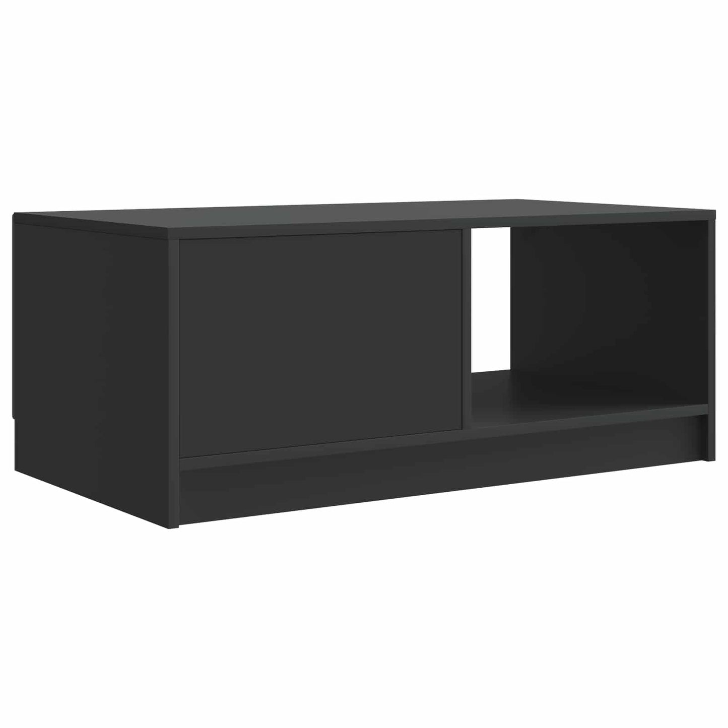 Kaffebord Svart 90 x 50 x 37 cm Konstruert tre