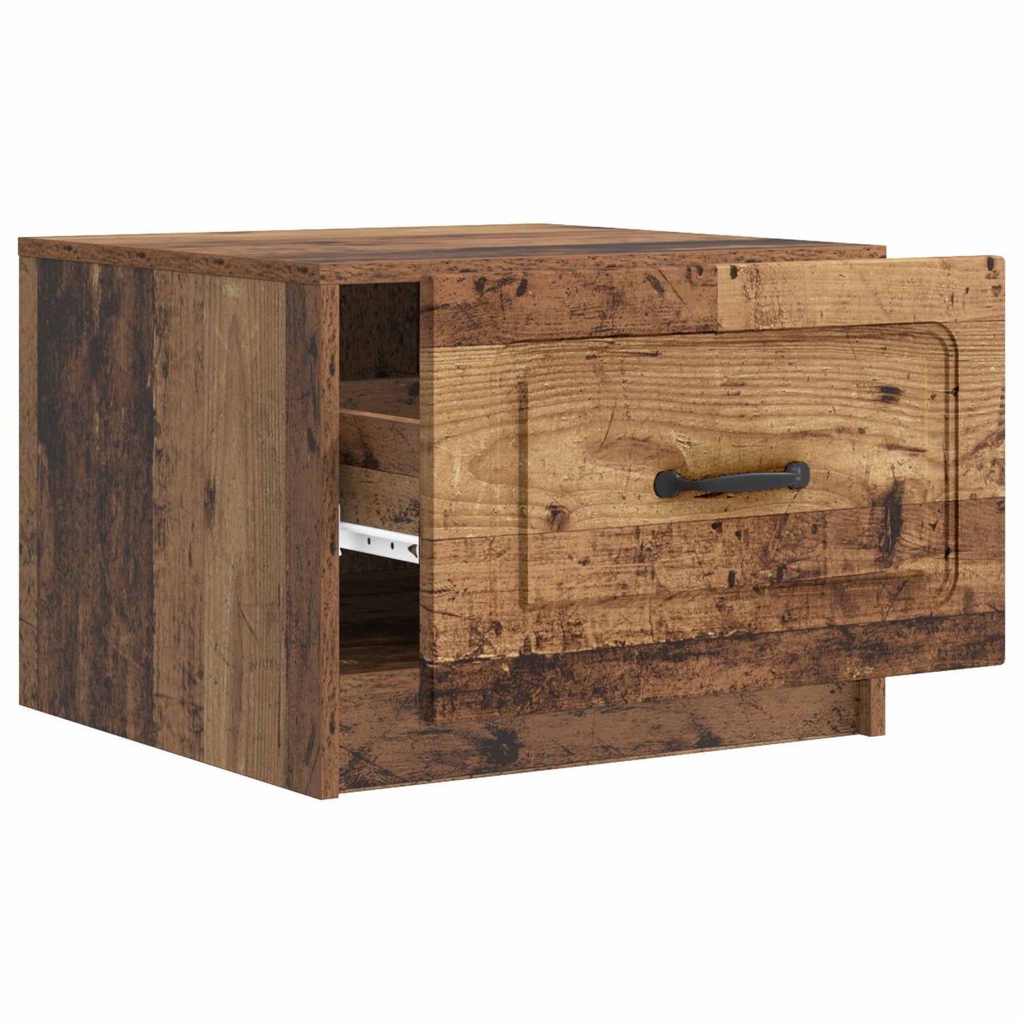 Kaffebord med skuff Gammelt tre 49 x 50 x 37 cm Konstruert tre