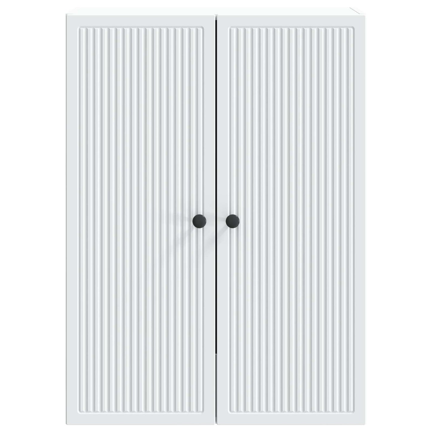 Vegghengt skap Hvit 66 x 34,5 x 90 cm Konstruert tre