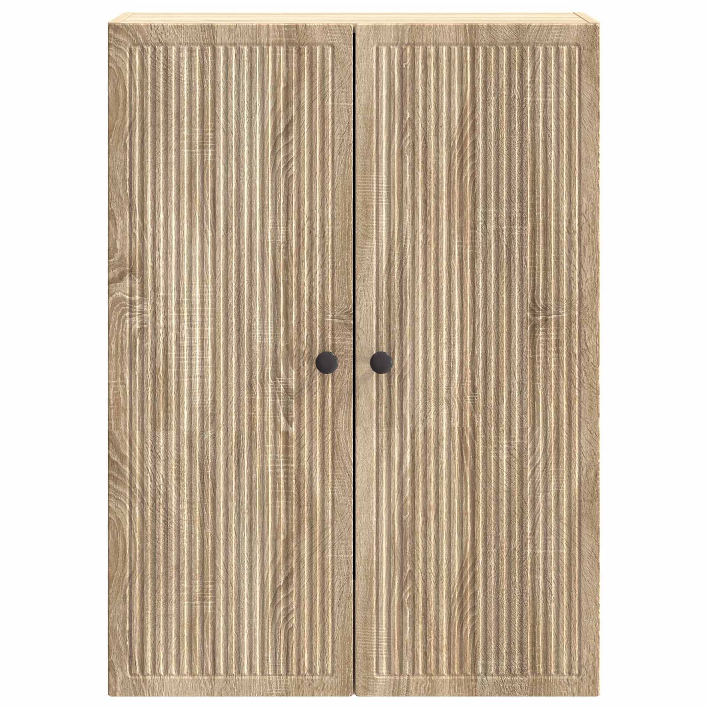 Vegghengt skap Sonoma eik 66 x 34,5 x 90 cm Konstruert tre
