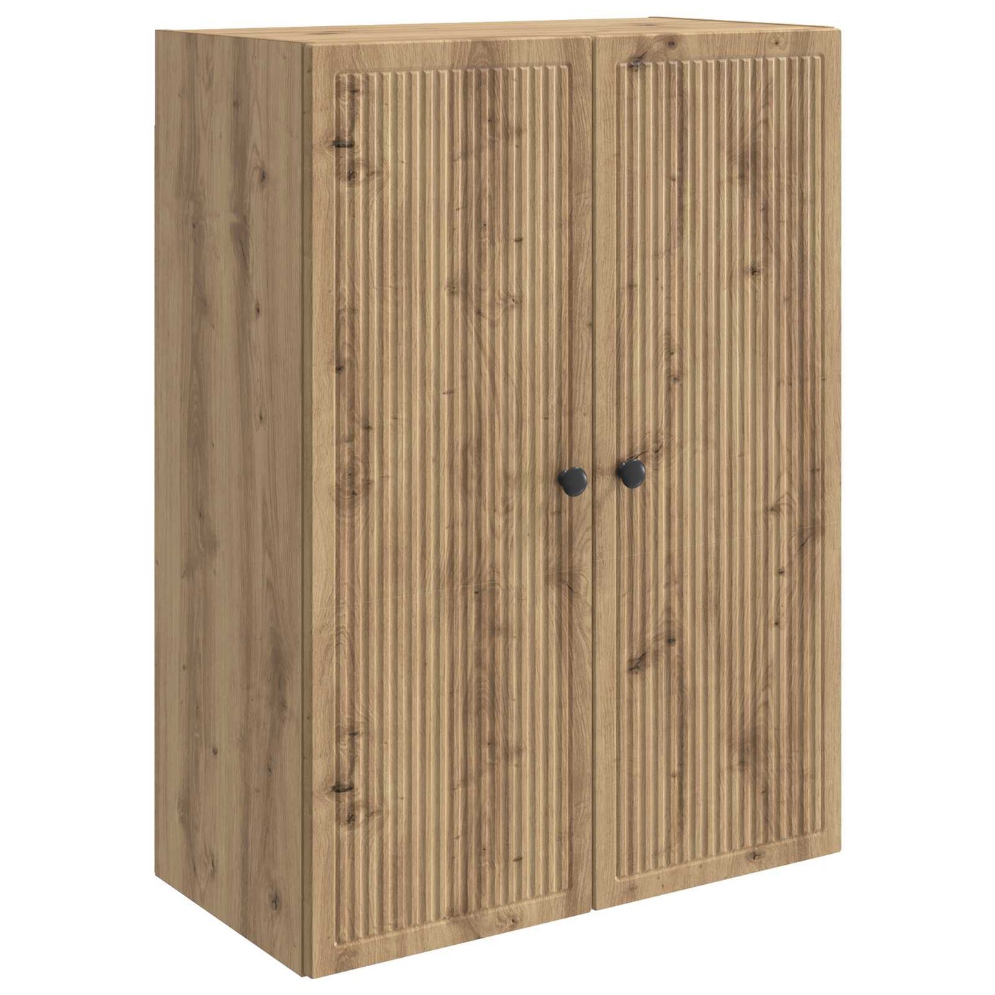 Vegghengt skap 66 x 34,5 x 90 cm Konstruert tre Artisan eik
