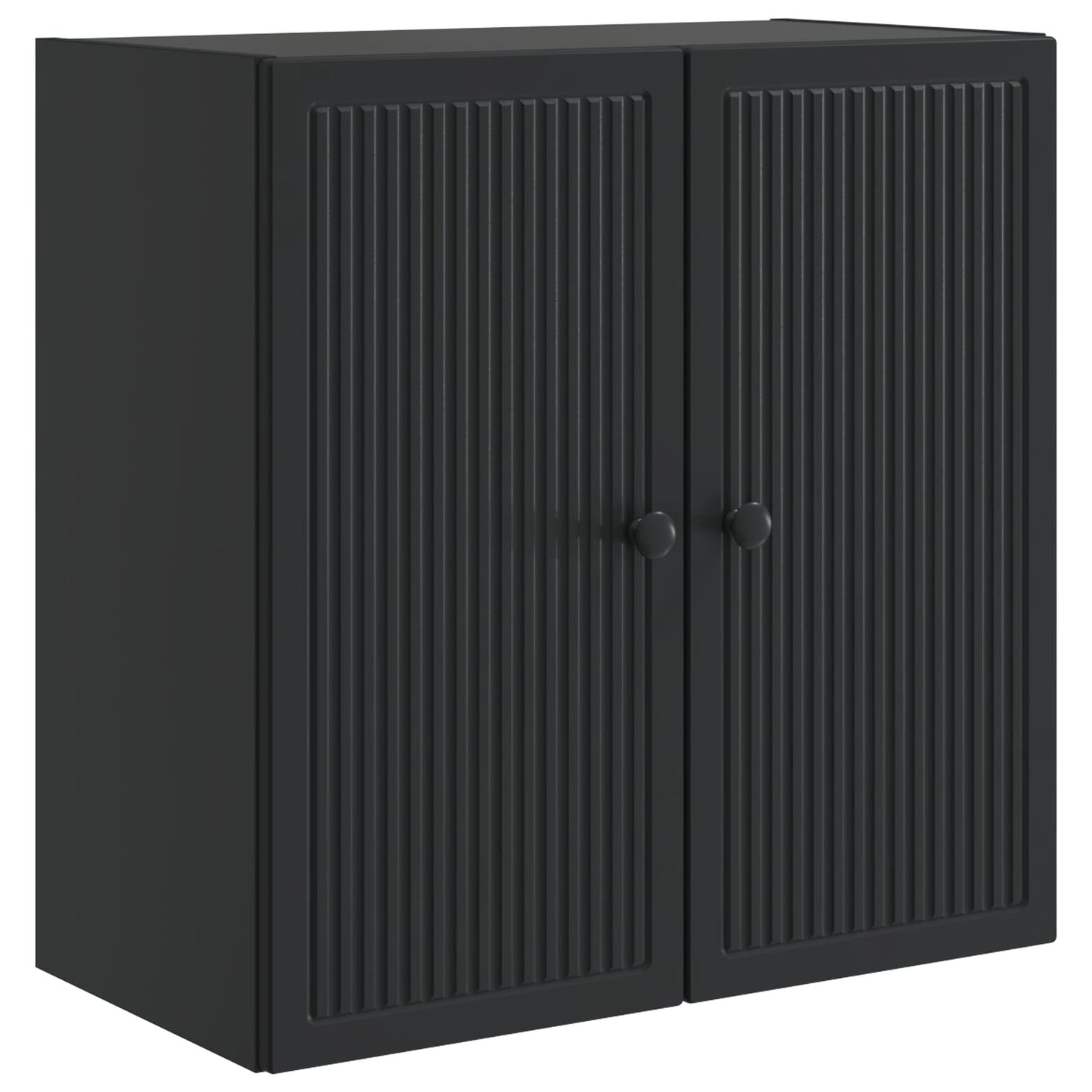 Vegghengt skap Svart 59 x 31 x 60 cm Konstruert tre