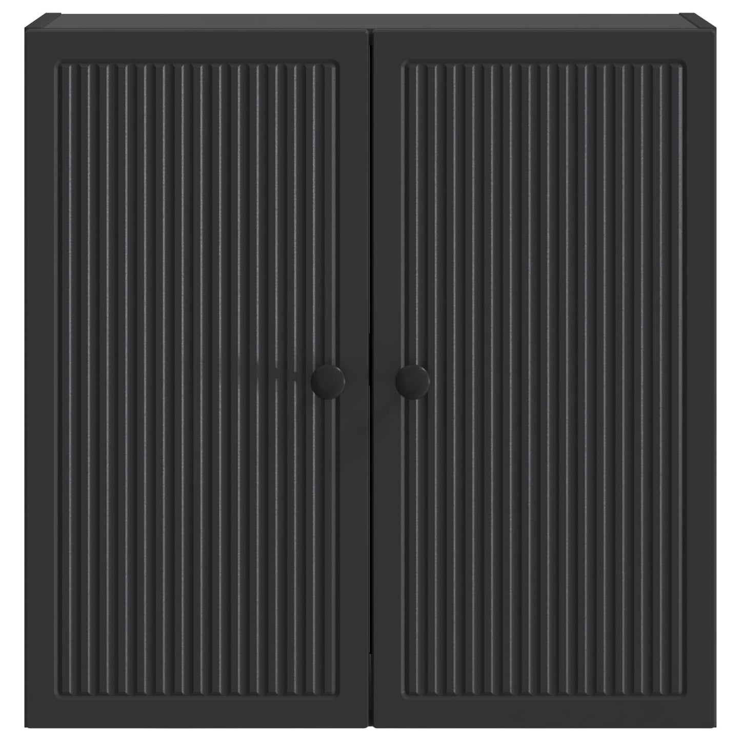 Vegghengt skap Svart 59 x 31 x 60 cm Konstruert tre