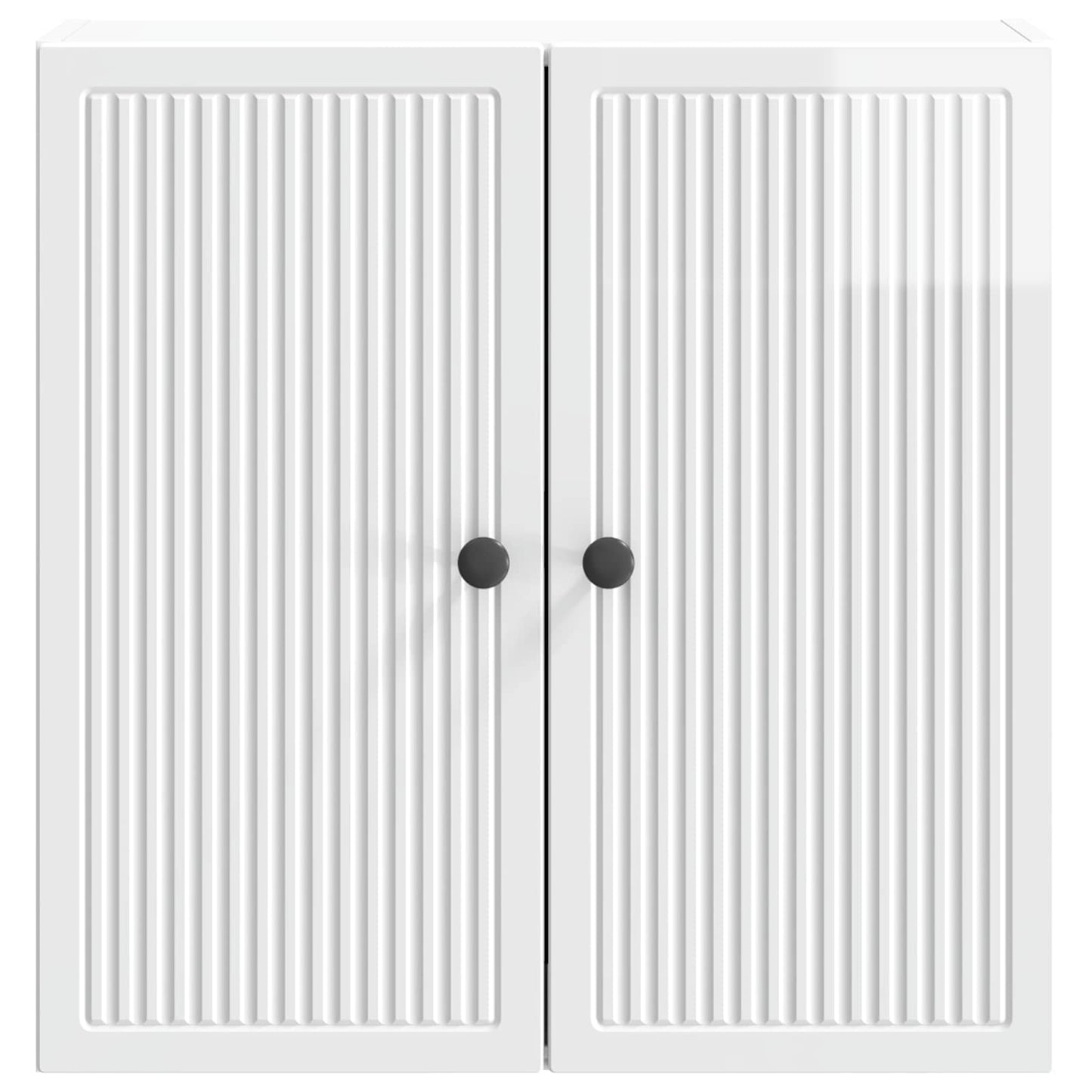 Vegghengt skap Høgglans hvit 59 x 31 x 60 cm Konstruert tre