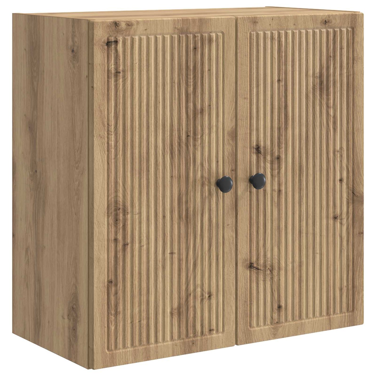 Vegghengt skap 59 x 31 x 60 cm Konstruert tre Artisan eik