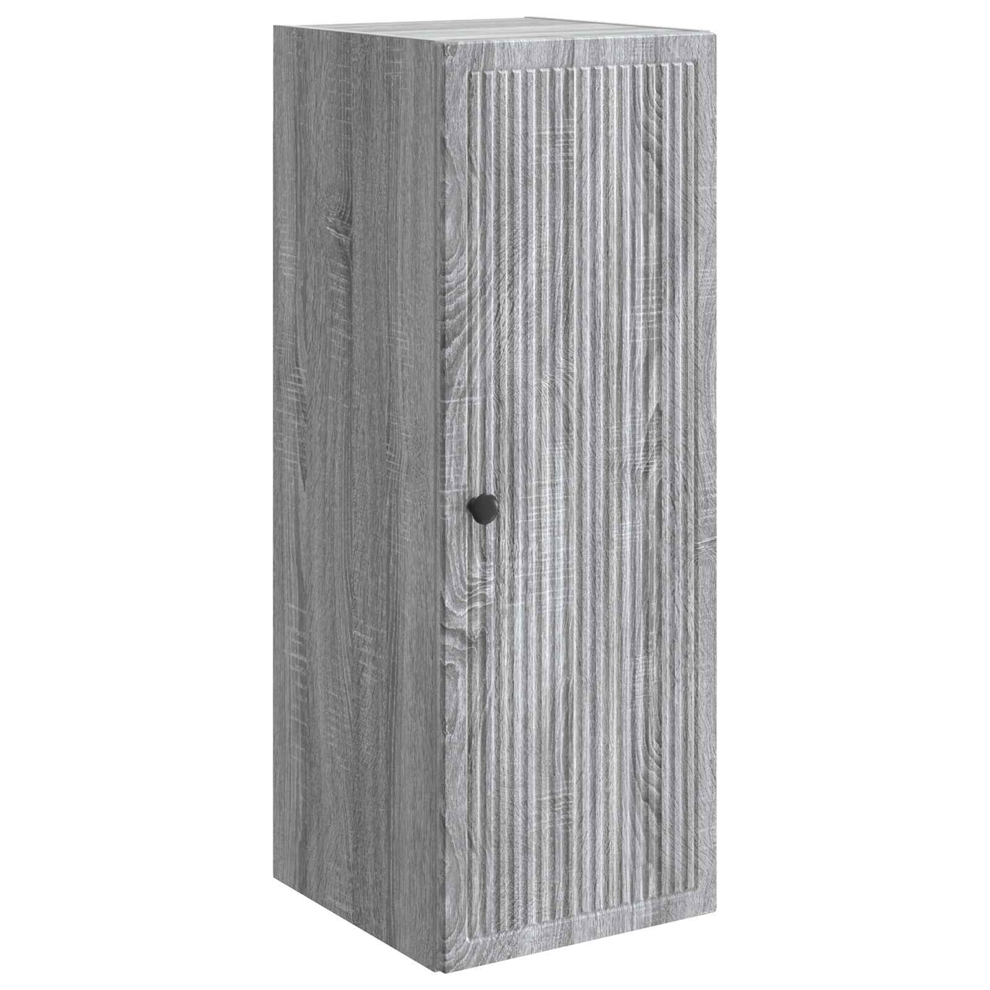 Vegghengt skap Grå Sonoma 33 x 34,5 x 90 cm Konstruert tre