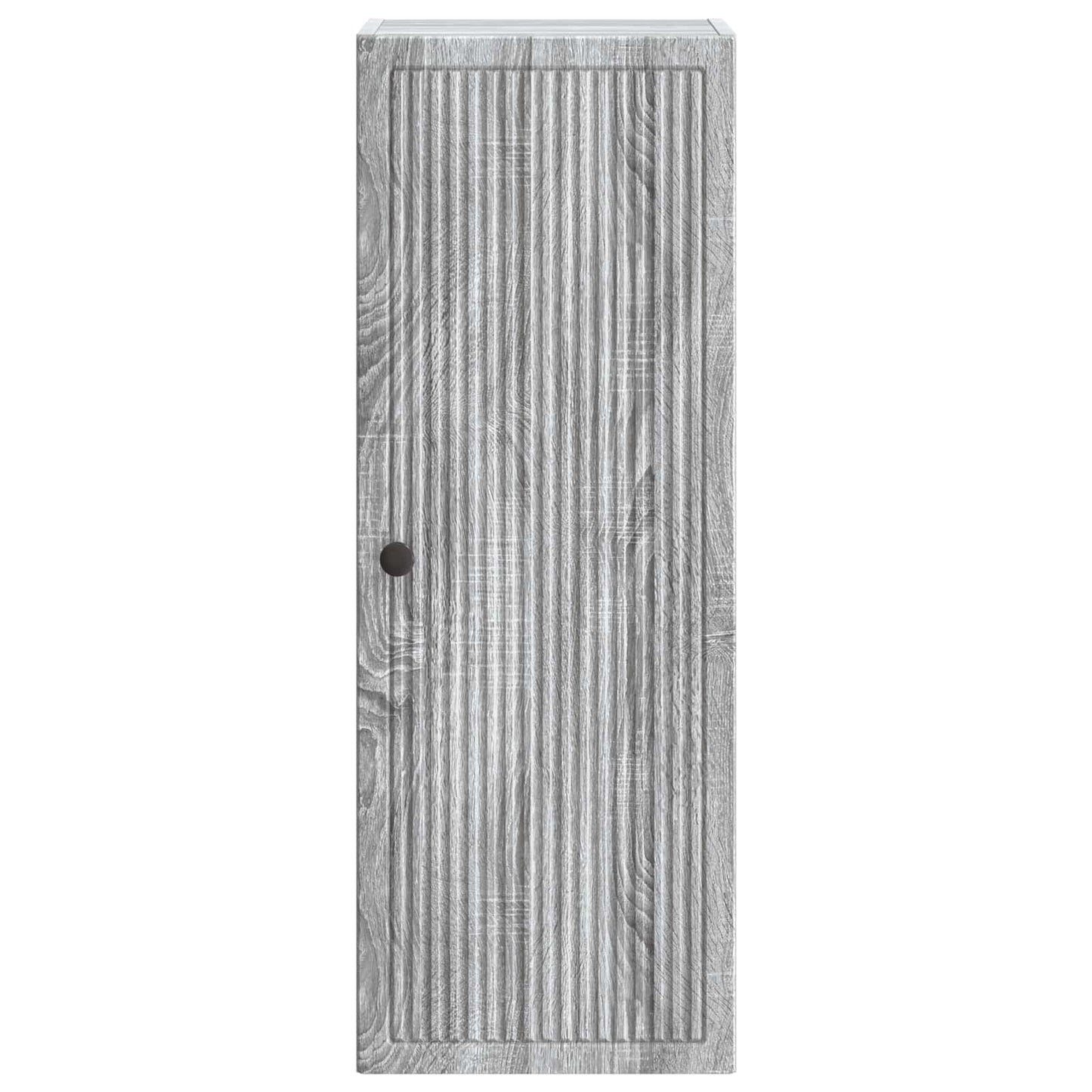 Vegghengt skap Grå Sonoma 33 x 34,5 x 90 cm Konstruert tre