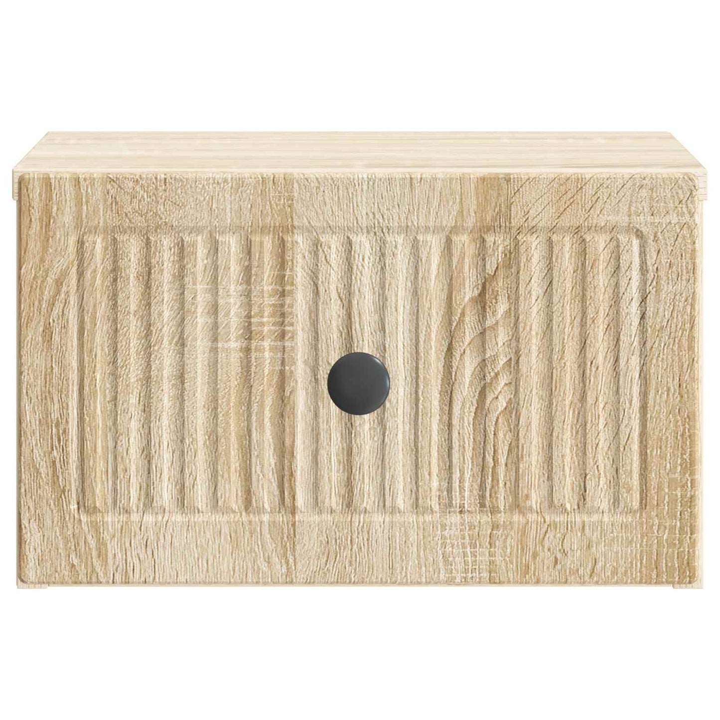 Vegghengt Nattbord Sonoma eik 33 x 34,5 x 20 cm Konstruert tre