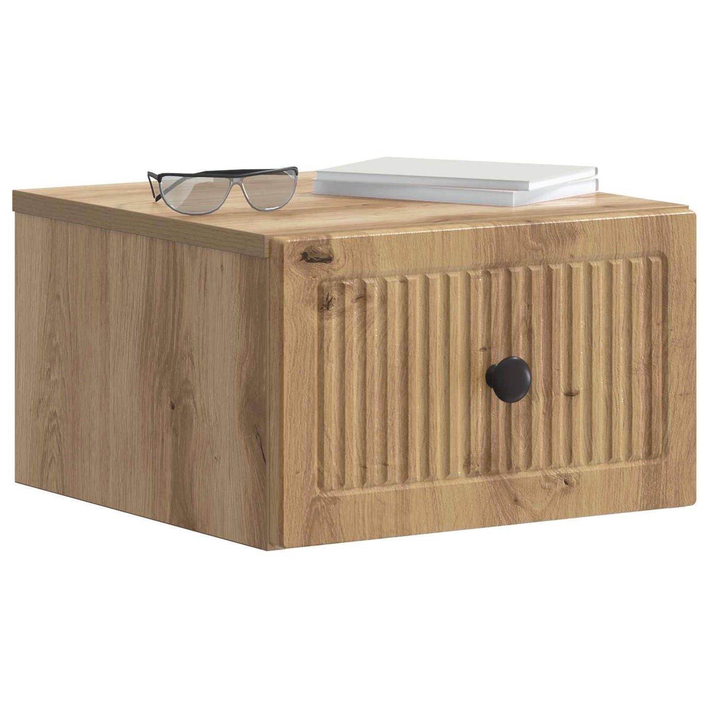 Vegghengt Nattbord Artisan eik 33 x 34,5 x 20 cm Konstruert tre