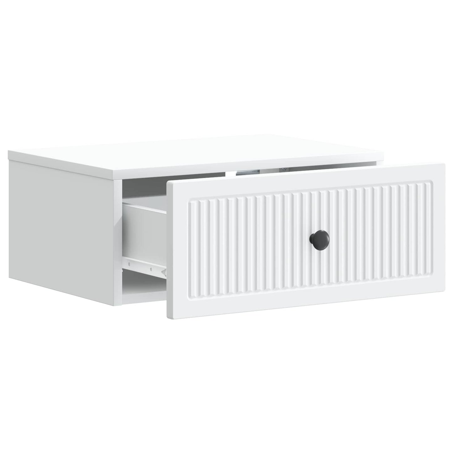 Nattbordskap 2 pcs Hvit 49 x 34,5 x 20 cm Konstruert tre