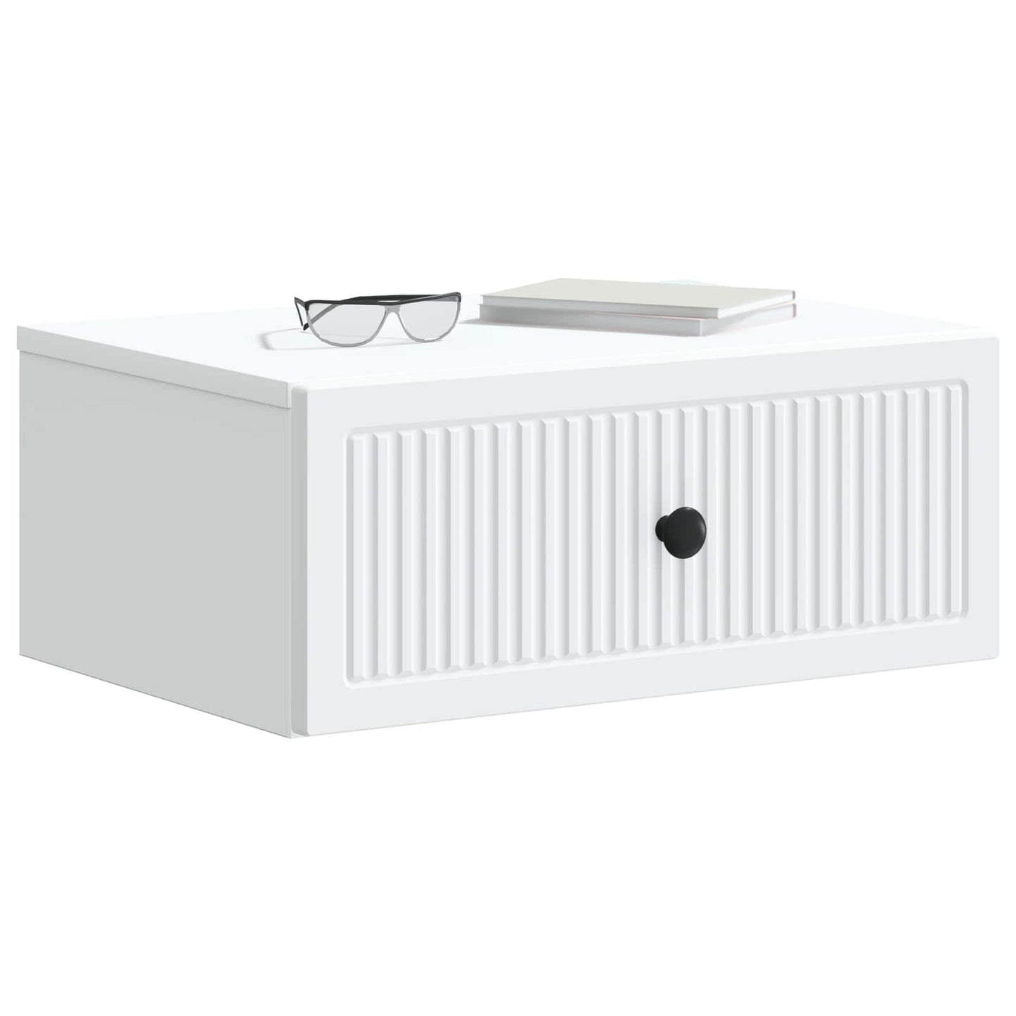 Nattbordskap 2 pcs Hvit 49 x 34,5 x 20 cm Konstruert tre