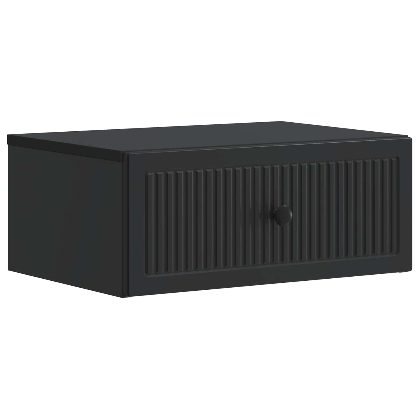 Nattbordskap 2 pcs Svart 49 x 34,5 x 20 cm Konstruert tre