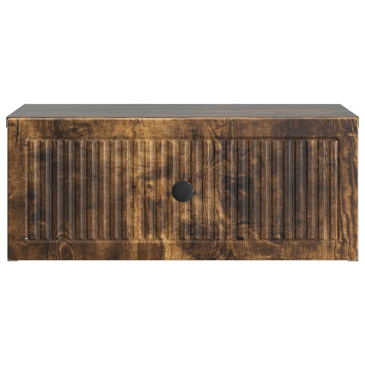 Nattbordskap Røkt Eik 49 x 34,5 x 20 cm Konstruert tre