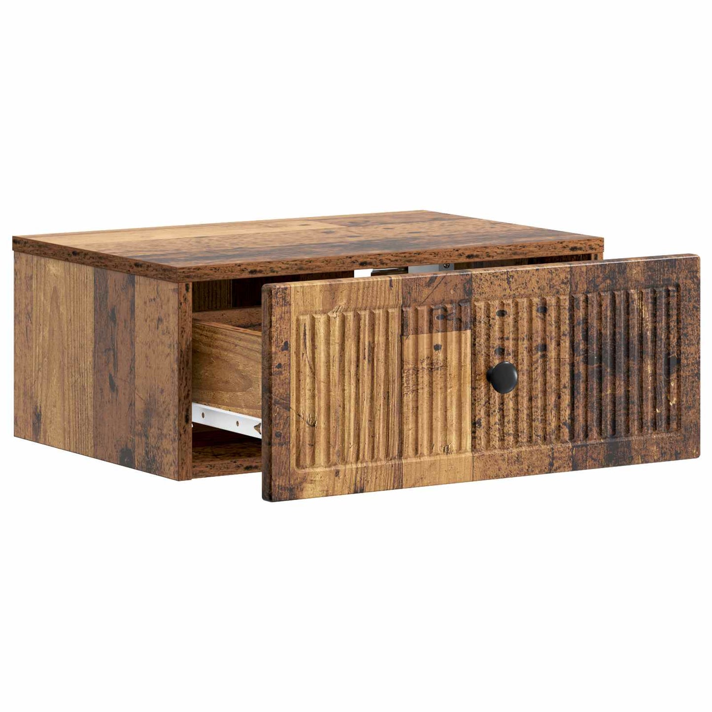 Nattbordskap 2 pcs Gammelt tre 49 x 34,5 x 20 cm Konstruert tre