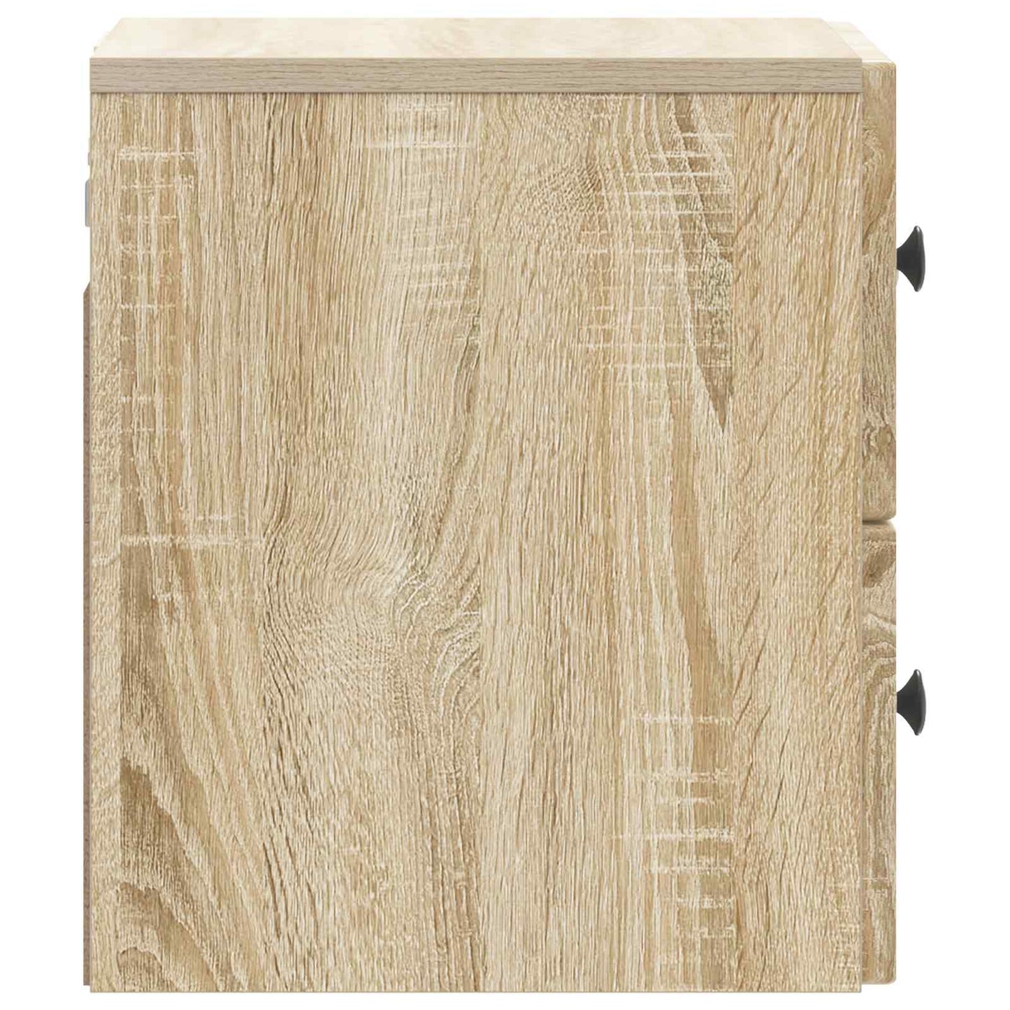 Vegghengt Nattbord Sonoma eik 33 x 34,5 x 40 cm Konstruert tre