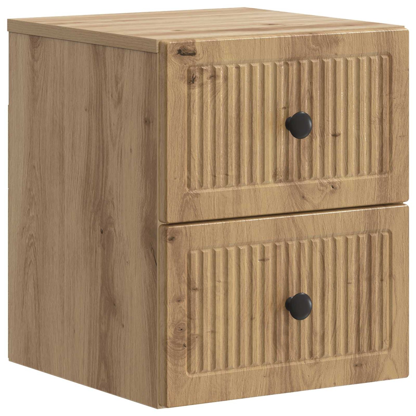 Vegghengt Nattbord Artisan eik 33 x 34,5 x 40 cm Konstruert tre