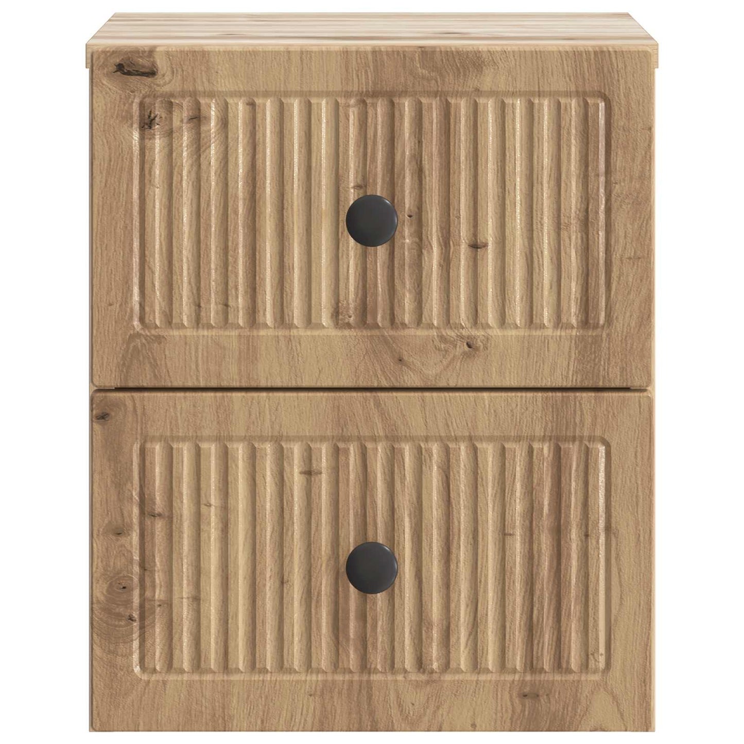Vegghengt Nattbord 2 stk. Artisan eik 33 x 34,5 x 40 cm