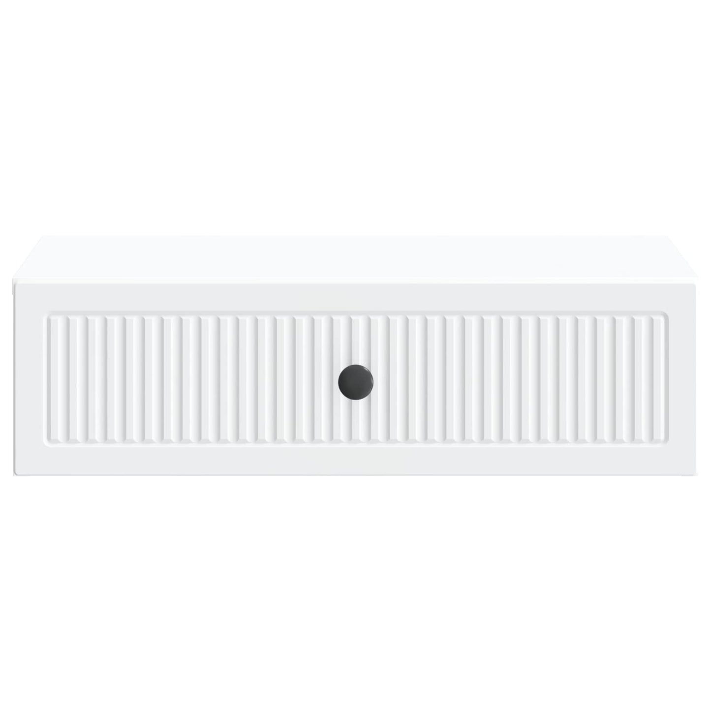 Vegghengt Sidebord Hvit 59 x 34,5 x 17 cm Konstruert tre