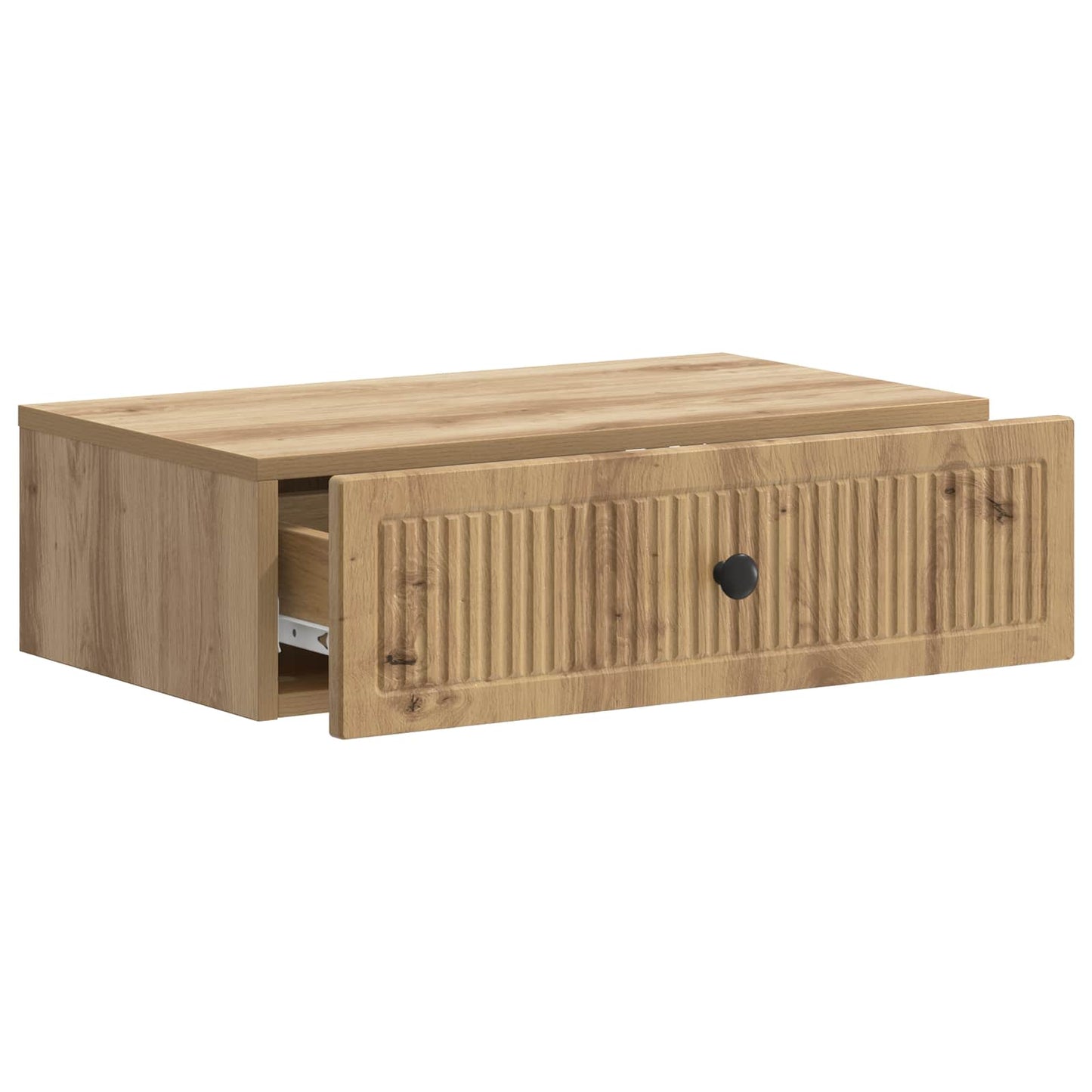 Vegghengt Sidebord 59 x 34,5 x 17 cm Konstruert tre Artisan eik